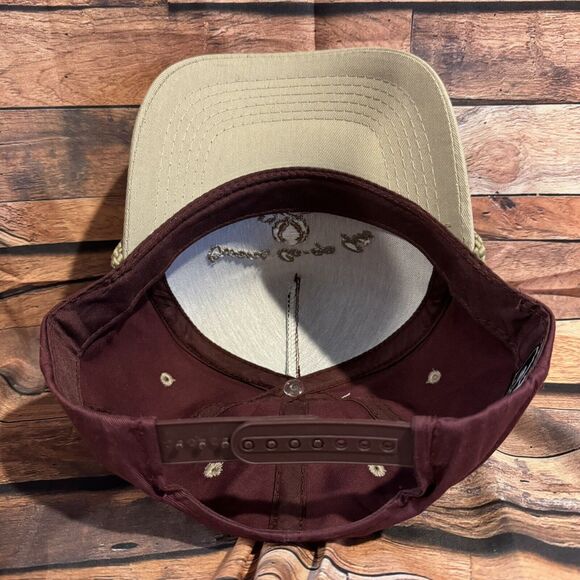 Owens Co-Op Gin Hat Cap SnapBack Adjustable Cotton Boll Logo Rope Agriculture - Picture 5 of 8